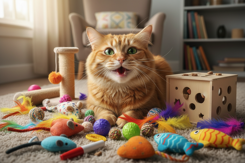 Cat toy warehouse