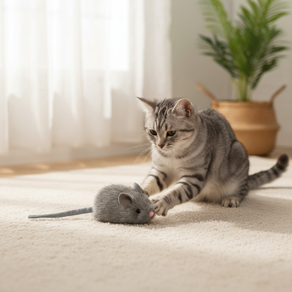 叫叫鼠猫玩具场景图